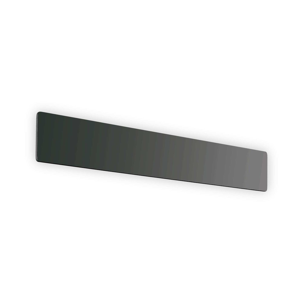 Lampada da parete nero L 530 x H 75 x P 50 mm