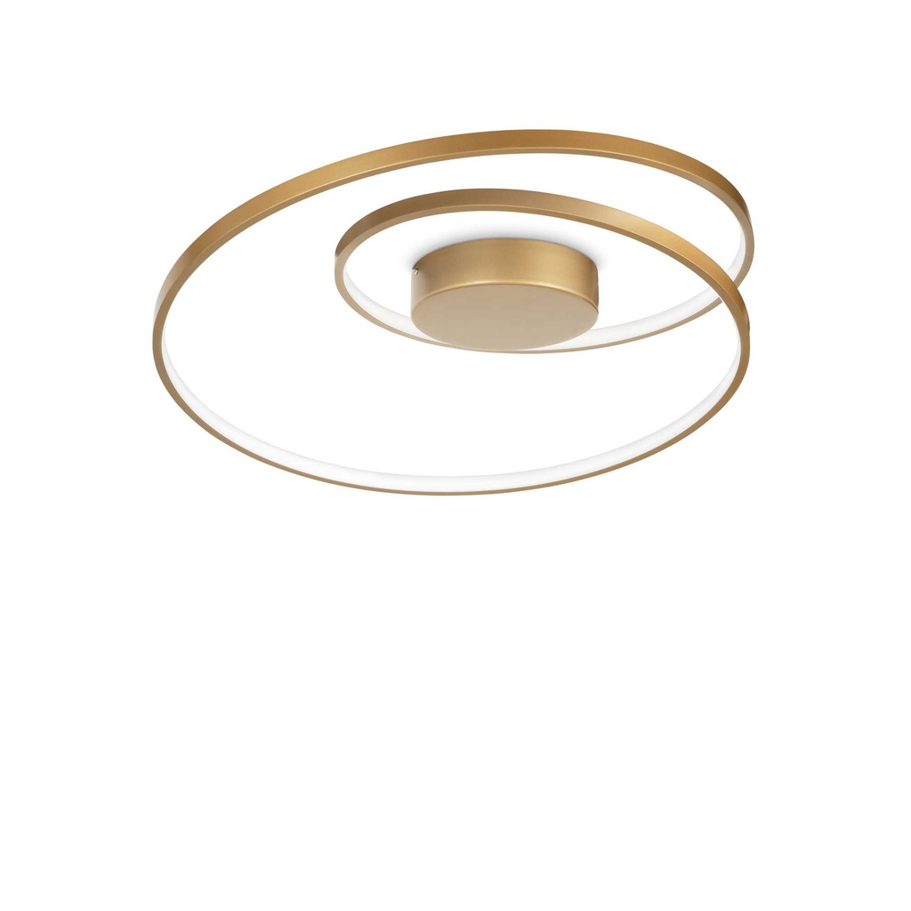 Lampada da soffitto ottone D 600 x H 180 mm