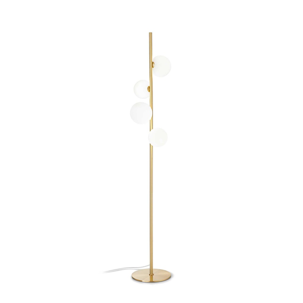 Lampada da terra Perlage PT4 Bianco - L 320 x H 1640 x P 295 mm