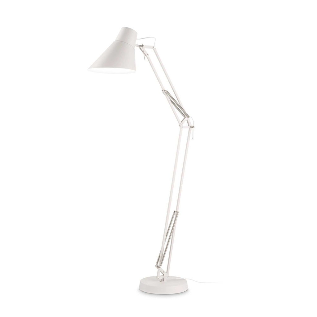 Lampada da terra Sally - L 290 x H 1600 x P 700 mm - Bianca