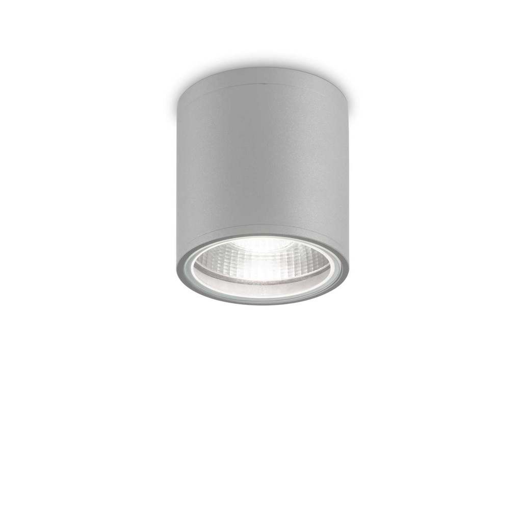 Lampada soffitto GUN grigia D110xH115mm