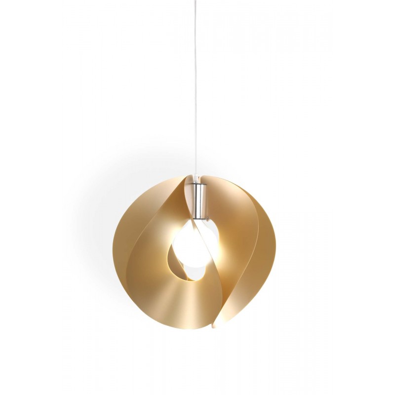 Lampadario a sospensione ATOM Oro diametro 54x h50 cm