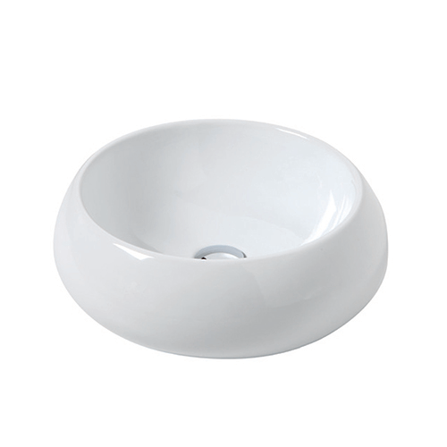 Lavabo da appoggio 45 cm, modello LA65, colore bianco