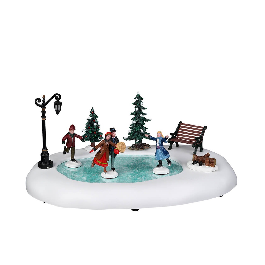Lemax Winter Skating - Pattinaggio invernale per villaggio di Natale