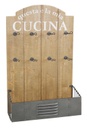 Mensola cucina ea-6572 cm. 46 x 18 h 71