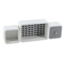 Mensola legno artemide 2 vani + 1 cassetto rettangolare cm 49
