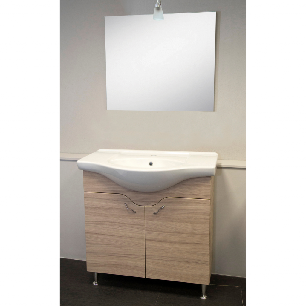 Mobile da Bagno Francesca Cm. 85 Olmo