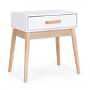 Mobiletto ORDINARY bianco 1 cassetto 48h cm