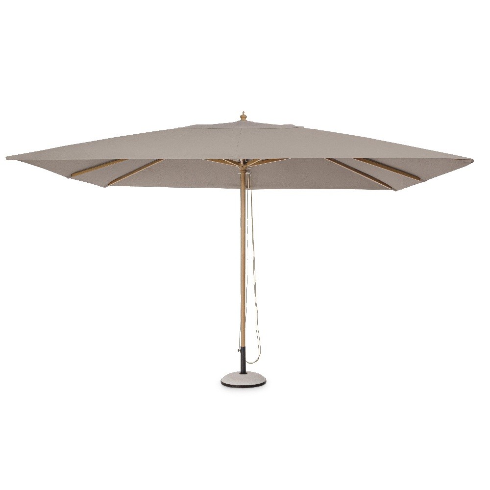 Ombrellone Eclipse 3 x 4 metri tortora Bizzotto