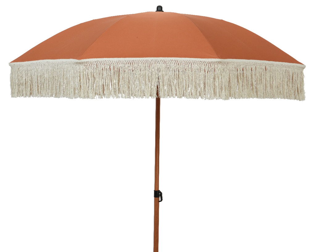 Ombrellone in poliestere idrorepellente da esterno terra 216h cm