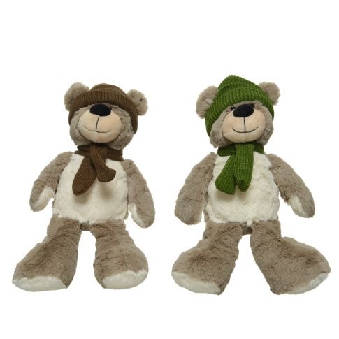 Orsetto Peluches 15X18X20 Con Cappello