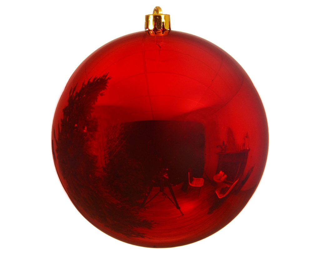 Pallina Di Natale Rossa Ø 25 Cm  1 Pz 