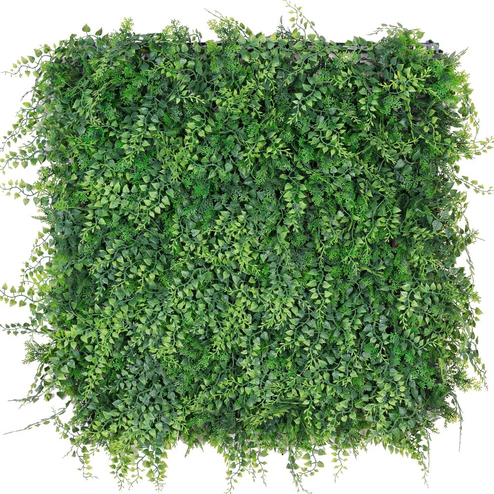Parete sintetica verde mix 50 x 50 centimetri Bizzotto