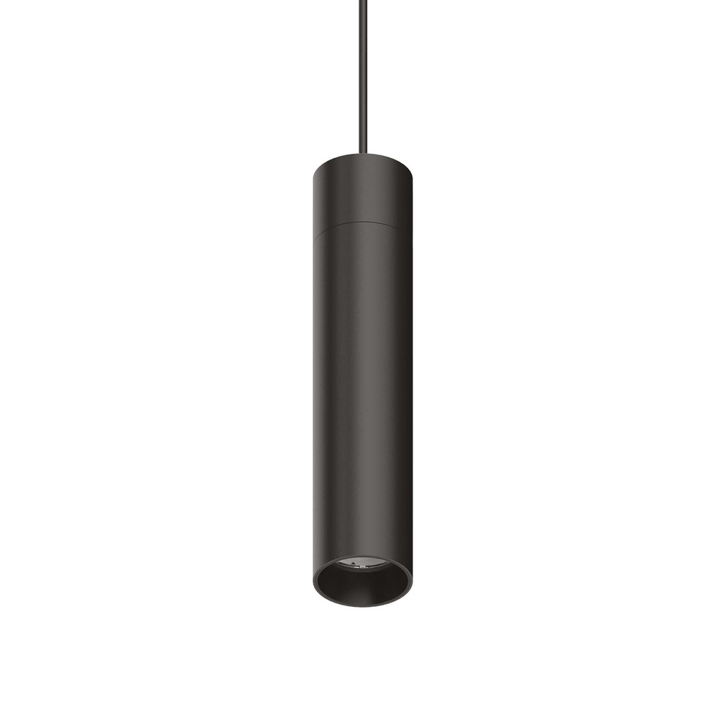 Pendente Arca 15W 4000K Nero - L107xH605xP55mm