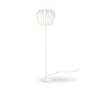 Piantana Base  e Stelo Bianco in Metallo Cm. 42 x 172h