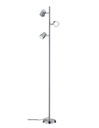 Piantana Fusto Lineare 3 Faretti Spot Led Narcos Nichel Trio Lighting