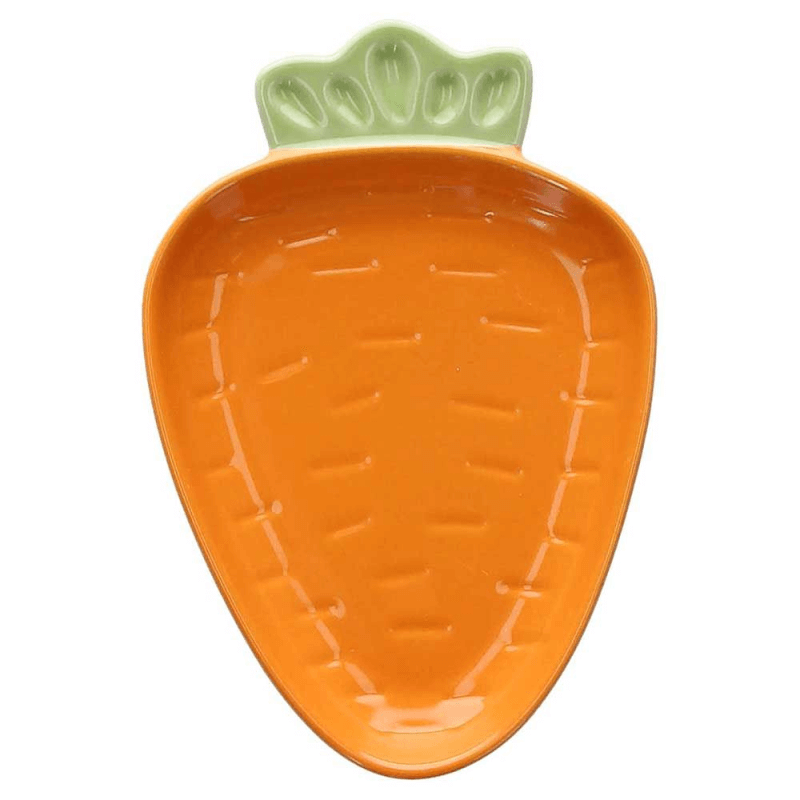 Piatto Carota 18,5 Cm X 12,5 Cm X H 2,5 Cm Pachy Stoneware Arancione