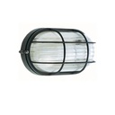 Plaf. Picc.Gabbia  linea industriale ovale  nero