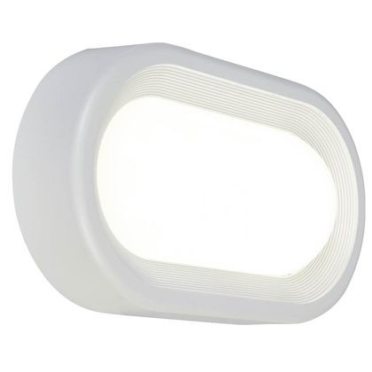Plaf.Ovale 18W Led 4000K  linea orion  bianco