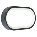 Plaf.Ovale 18W Led 4000K  linea orion  grafite