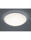 Plafoniera Moderna Pollux Bianca IP44 con Sensore Trio Lighting