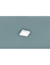 Plafoniera Quadrata Camillus Led Dimmerabile Bianco IP44 17x17 cm Trio Lighting