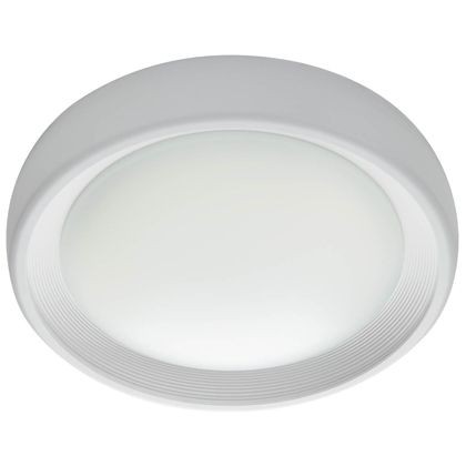 Plafoniera Tonda 13W Led 4000K  linea loft  bianco