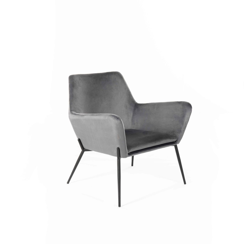 Poltrona in velluto 70 x 71,5 x 79 cm