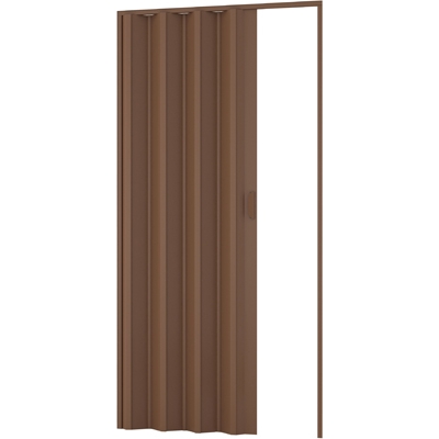 Porta d'arredo interna a soffietto noce - 100x214 cm