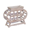 Portabottiglie legno 10 posti cm59x19h48