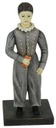 Portacandele bimbo grigio cy-0579 cm 9x10h21