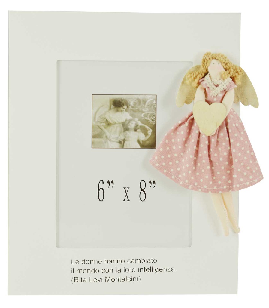 Portafoto dream princesses rosa sd-0823cm. 24 x 2,5 x 29