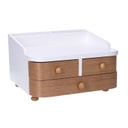 Portagioie legno marrone cm 20x19h13