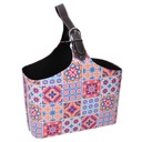 Portariviste ecopelle fantasia multicolor cm 37x25h31
