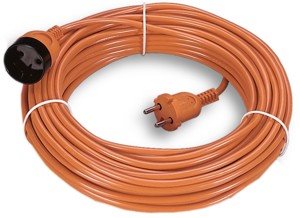 Prolunga elettrica per macchine da giardino esterno 2x1 25MT
