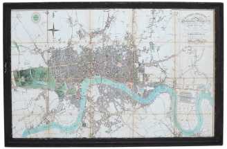 Quadro london ea-3180 cm. 132,5 x 91,5x4