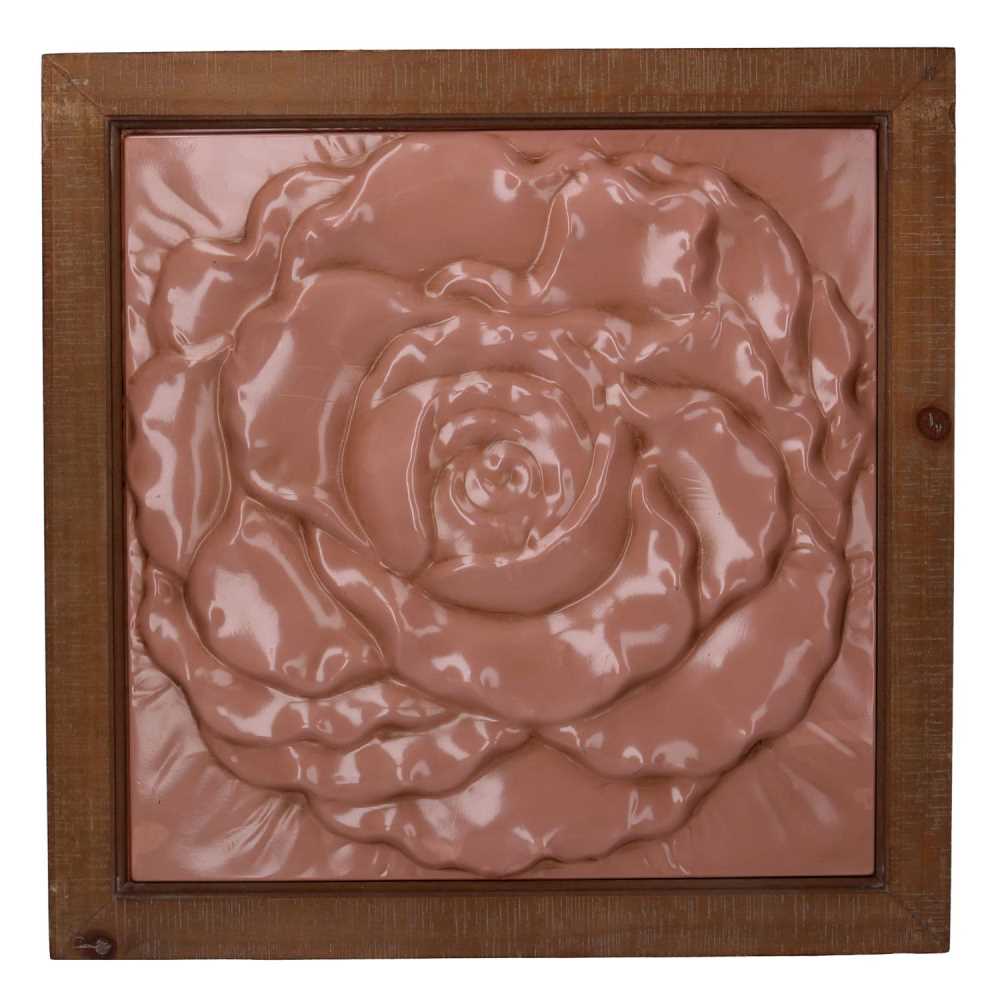 Quadro rosa hope ow-0639a cm 48x48