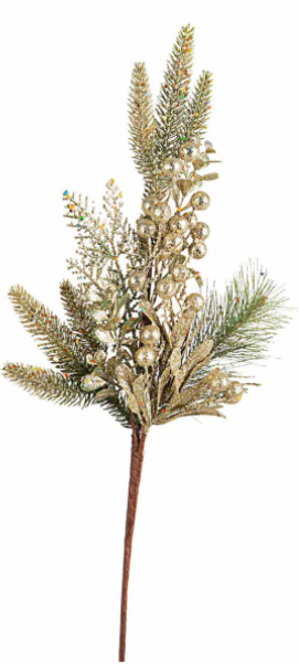 RAMO ADMIRAL BACCHE ORO H60CM