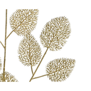 Ramo foglia oro H 88 cm