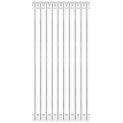 Radiatore tubolare in acciaio 4 colonne mod.860 6 Elementi
