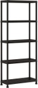 Scaffale In Plastica Componibile 5 Ripiani