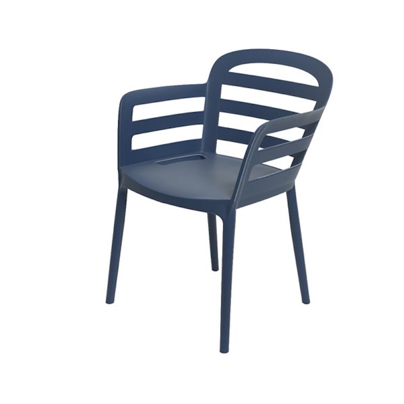 Sedia da giardino Boston Blue - Jardideco