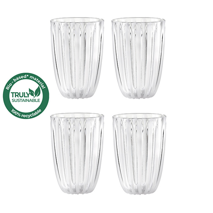 Set 4 bicchieri Guzzini Dolcevita madreperla