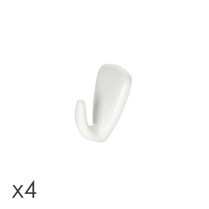 Set 4 pz ganci adesivi piccoli Presto&lt;