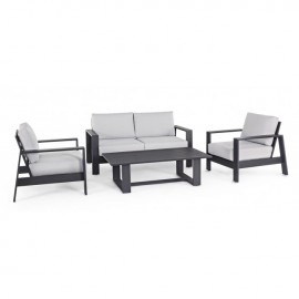 Set 4 salotto Atlantic antracite