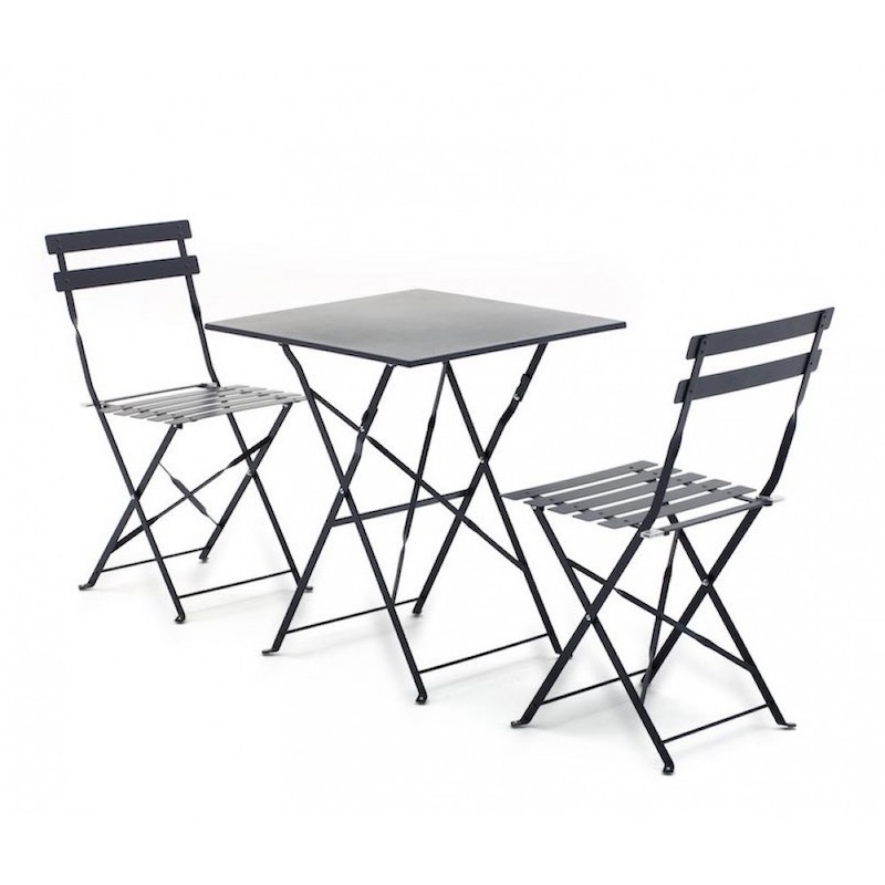 Set Bistrot antracite Salmar