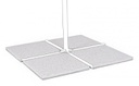 Set4 Marmette 50X50 20Kg Cemento Mix Bia - 
