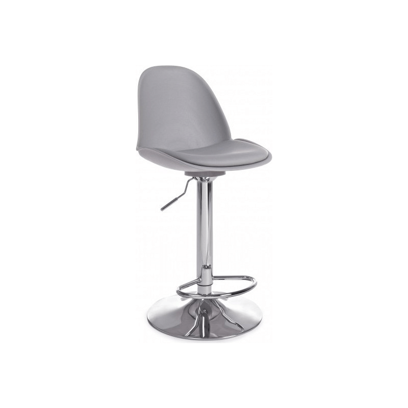 Sgabello Bar Clapton Grigio Chiaro Bizzotto