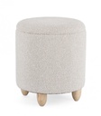 Sgabello Contenitore  Zena Grigio Ch