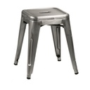 Sgabello ferro bristol galvanizzato cm 39x39h45